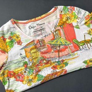 Women's Onque Casuals Elements of Style Tshirt Large